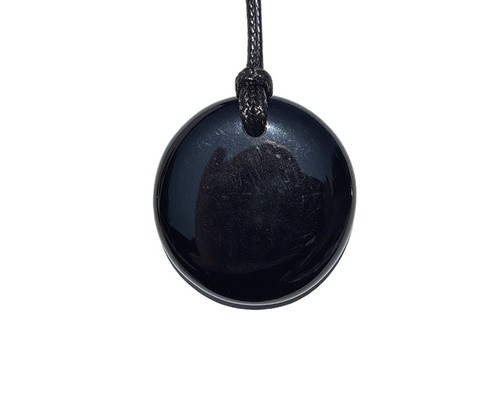 Obsidian schwarz anhänger - anhänger,