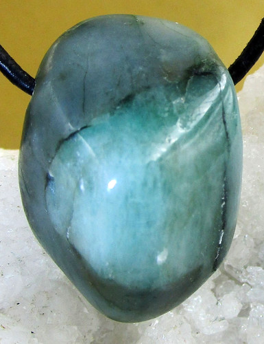 Smaragd trommelstein - smaragd,