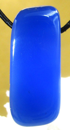 Achat blau gefärbt - achat,