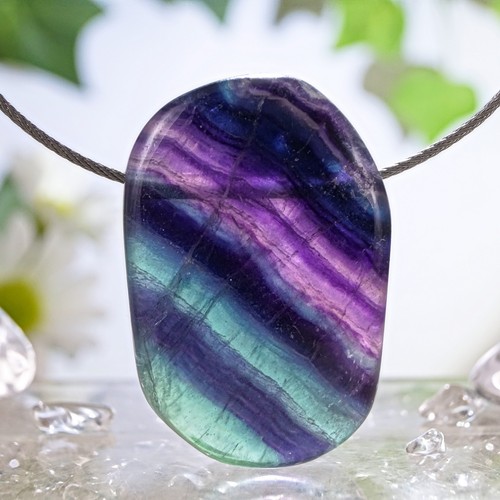 Regenbogen fluorit - xl,