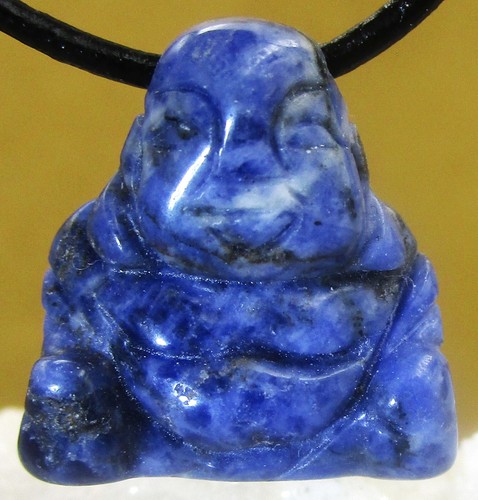 Sodalith budda edelstein - ,