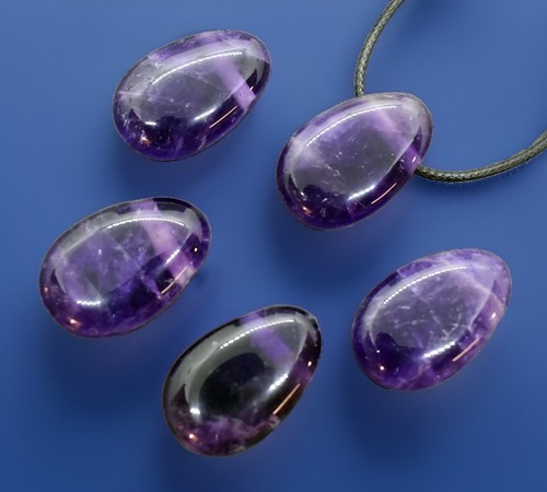 Amethyst edelsteinanhänger - amethyst,