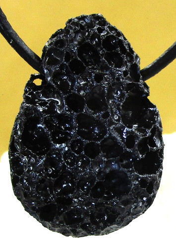 Lava schwarz trommelstein - ,