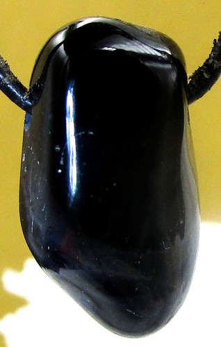 Onyx trommelstein gebohrt - ,