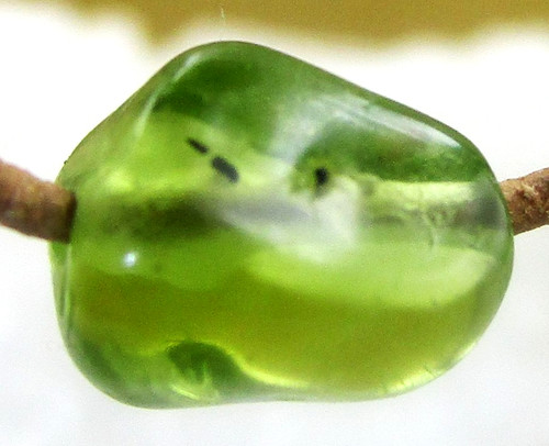 Peridot mini trommelstein - peridot, kl.